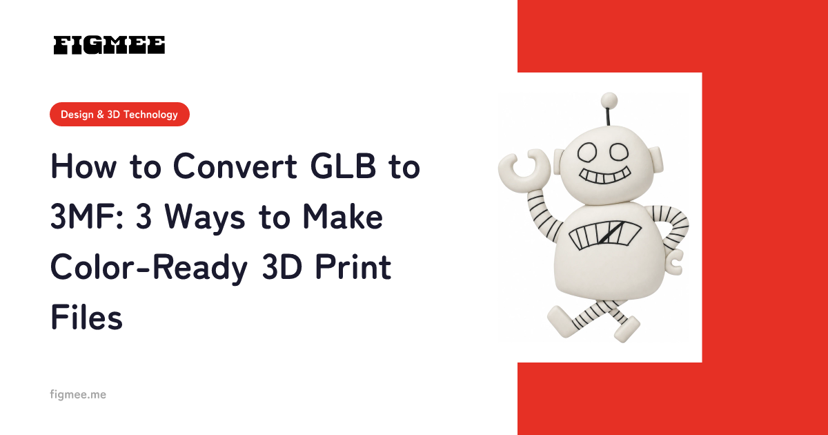 How to Convert GLB to 3MF: 3 Ways to Make Color-Ready 3D Print Files