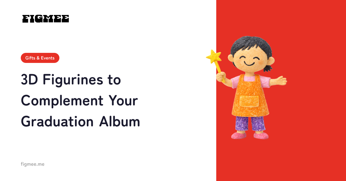 3D Figurines to Complement Your Graduation Album