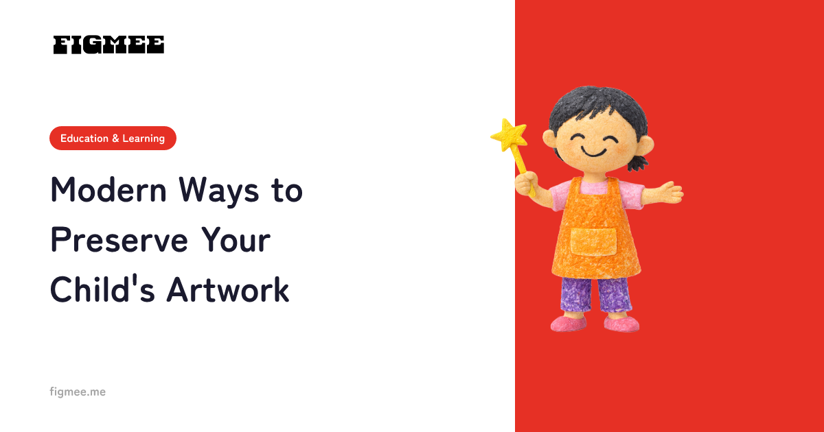 Modern Ways to Preserve Your Child's Artwork