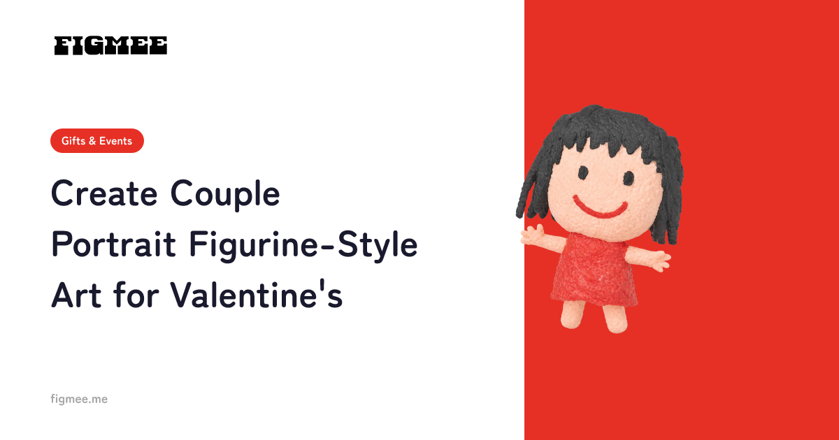 Create Couple Portrait Figurine-Style Art for Valentine's