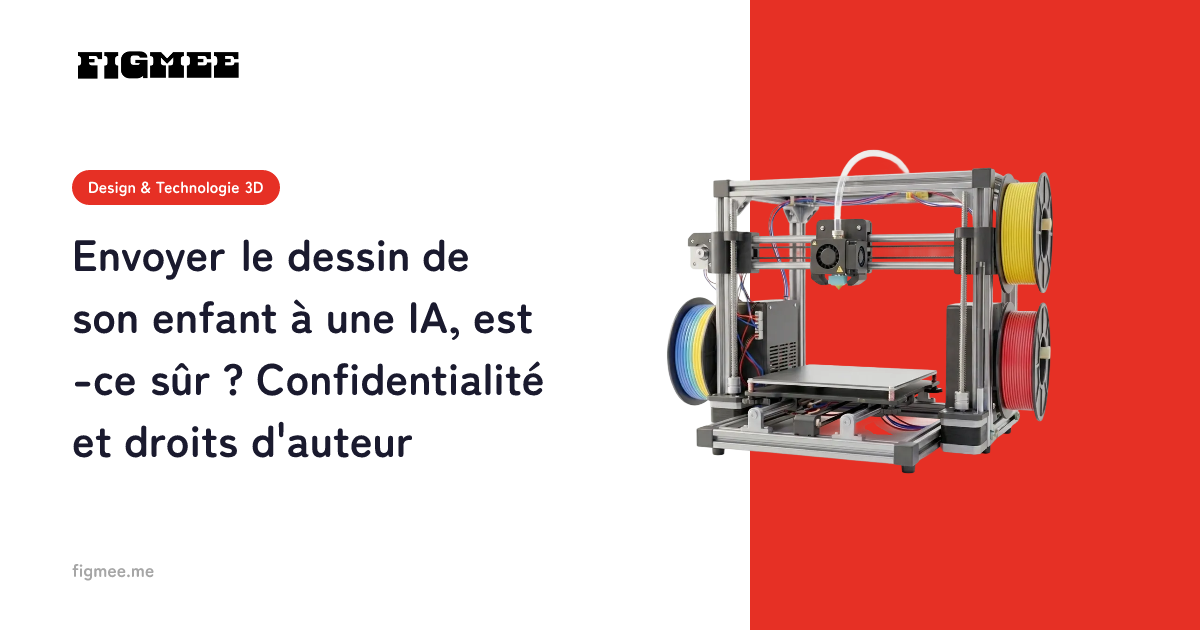 Envoyer le dessin de son enfant à une IA, est-ce sûr ? Confidentialité et droits d'auteur