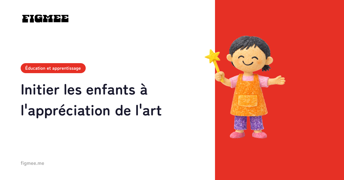 Initier les enfants à l'appréciation de l'art