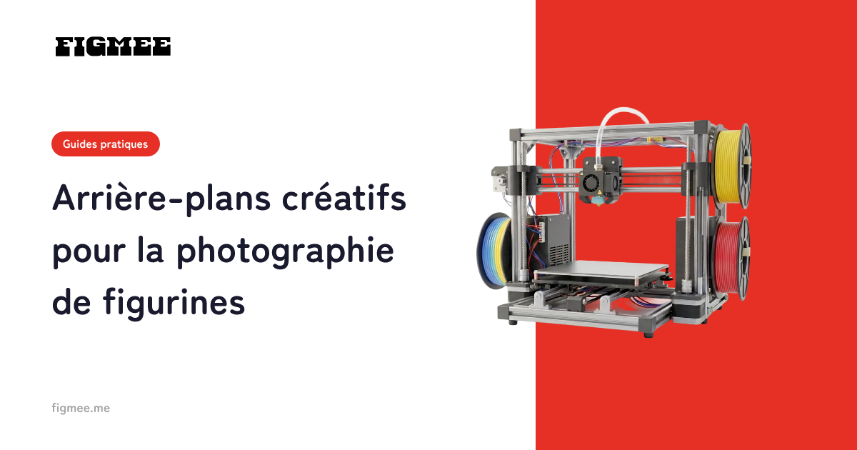 Arrière-plans créatifs pour la photographie de figurines