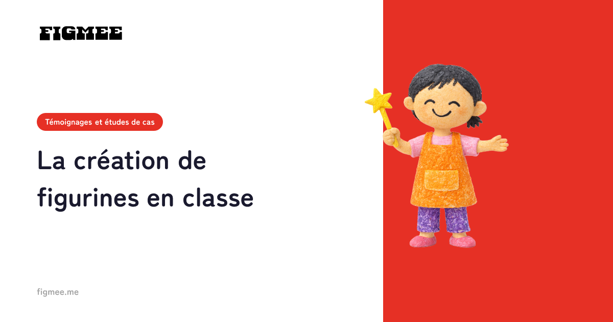 La création de figurines en classe