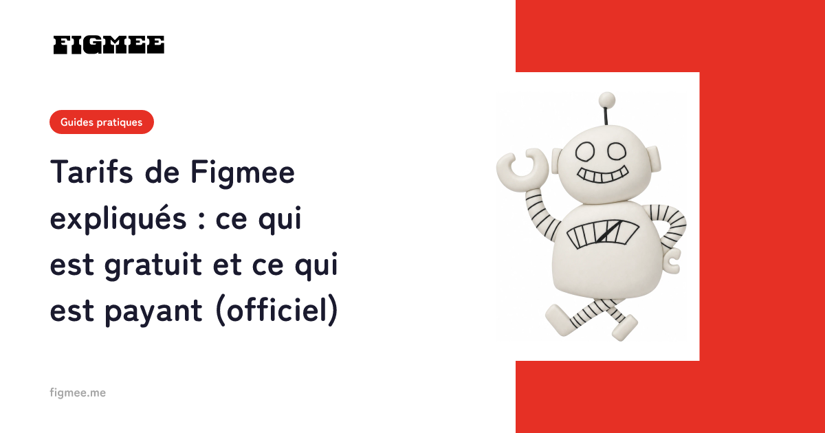 Tarifs de Figmee expliqués : ce qui est gratuit et ce qui est payant (officiel)