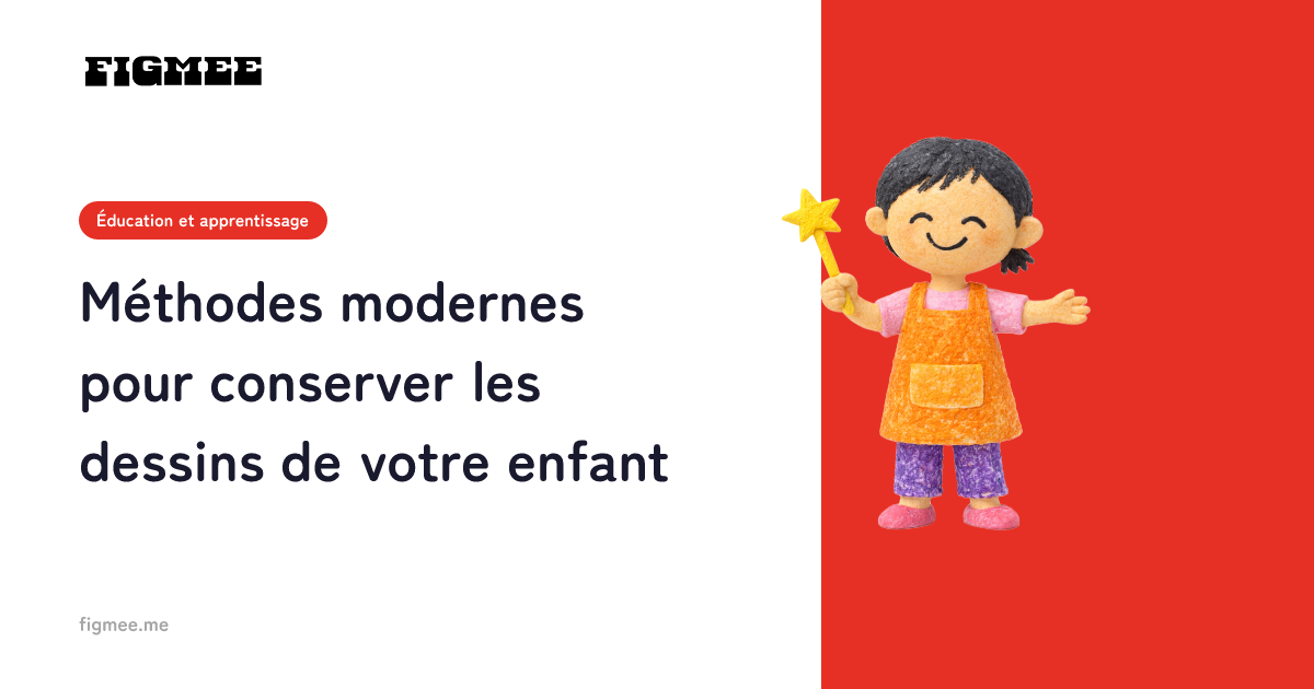 Méthodes modernes pour conserver les dessins de votre enfant