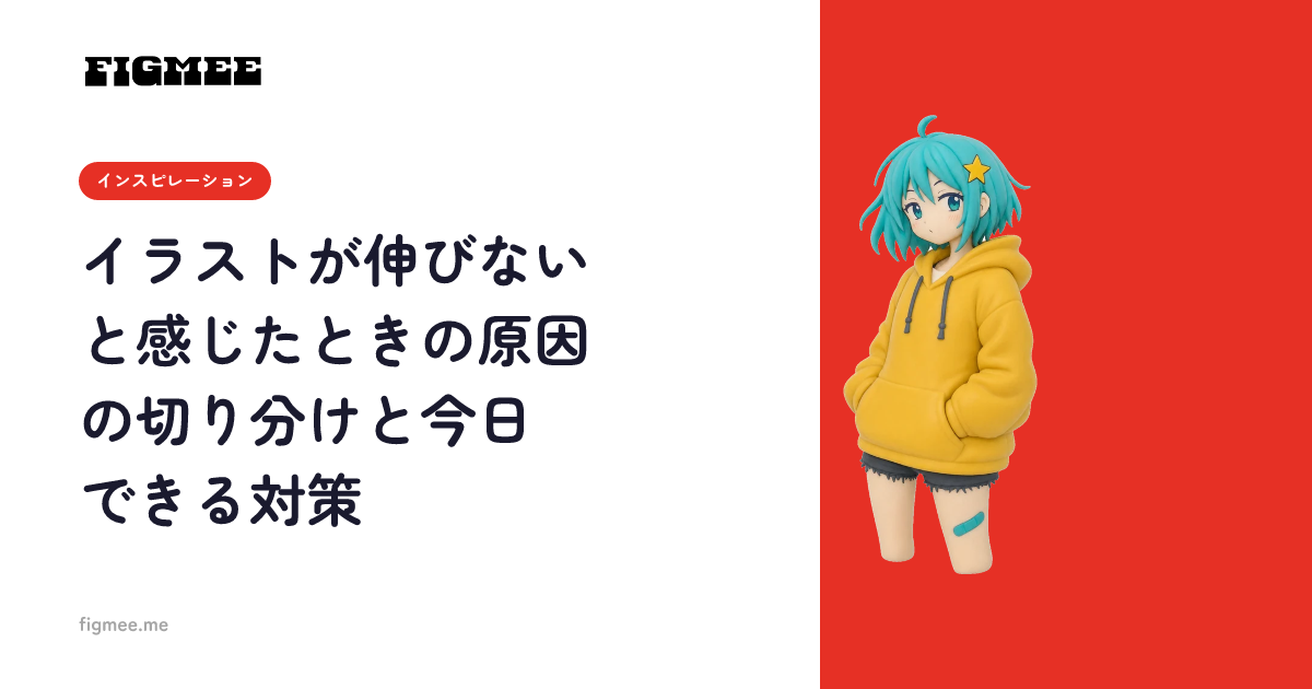 イラストが伸びないと感じたときの原因の切り分けと今日できる対策